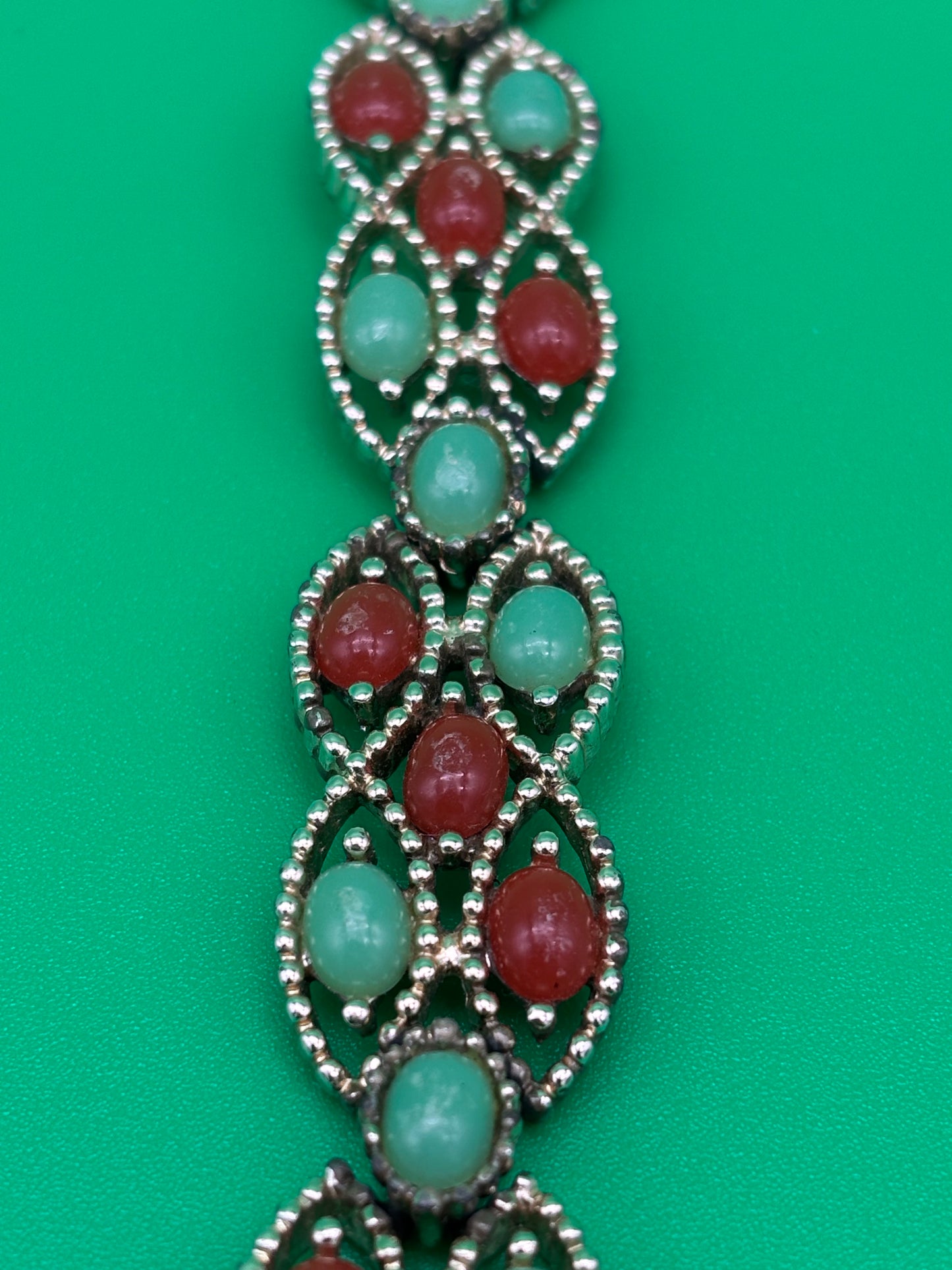 Vintage MCM Signed Sarah COV 7.5" Bracelet