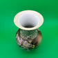 Vintage Noritake Hand Painted Japan 11” Floral Vase Pink Flowers Gold Gilt