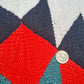 Hand Knotted Julkrus Kilim Area Rug – 4’7” x 2’11” – Vintage Geometric Wool Rug – Tribal Flat Weave
