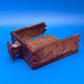 Antique K&M Kissing Möllmann German Coffee Grinder Mill Wood Hand Crank c1900