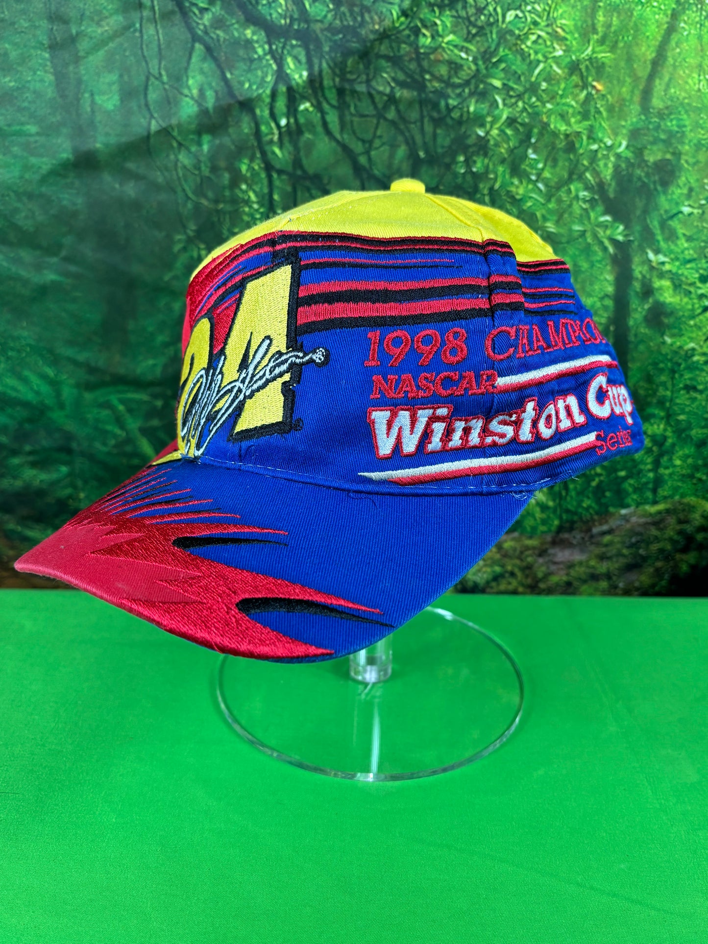 Vintage 1998 NASCAR Racing Jeff Gordon #24 Snapback Winston Cap Hat