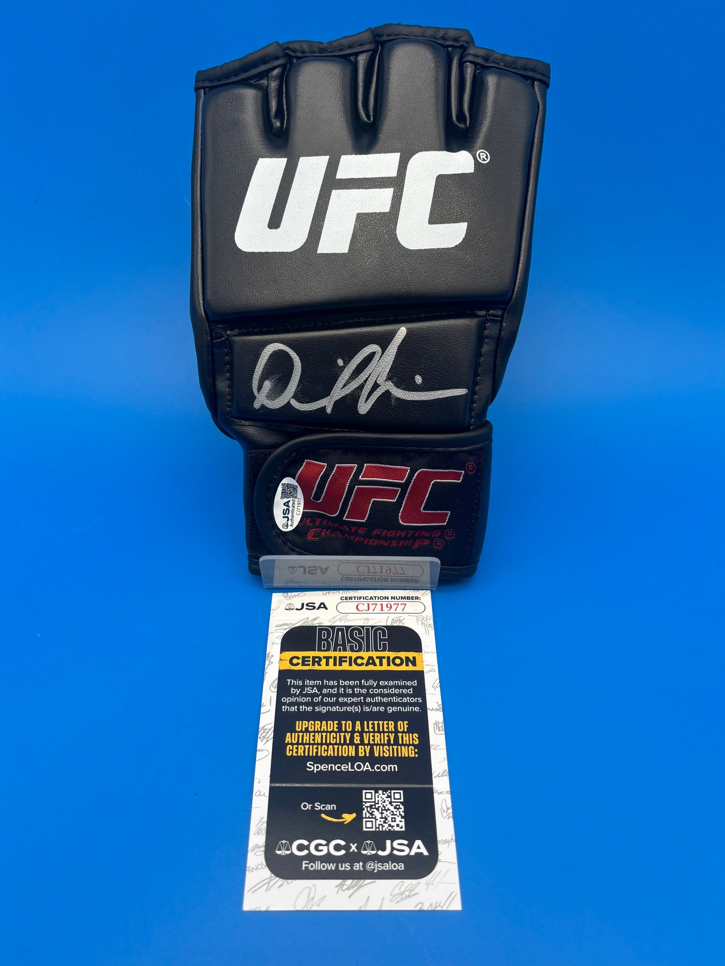 Daniel Cormier Signed Autographed UFC MMA Glove AUTO JSA COA
