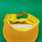 Vintage Cabo San Lucas Fishing Hat Fishem Release Em Marlin Snapback Yellow