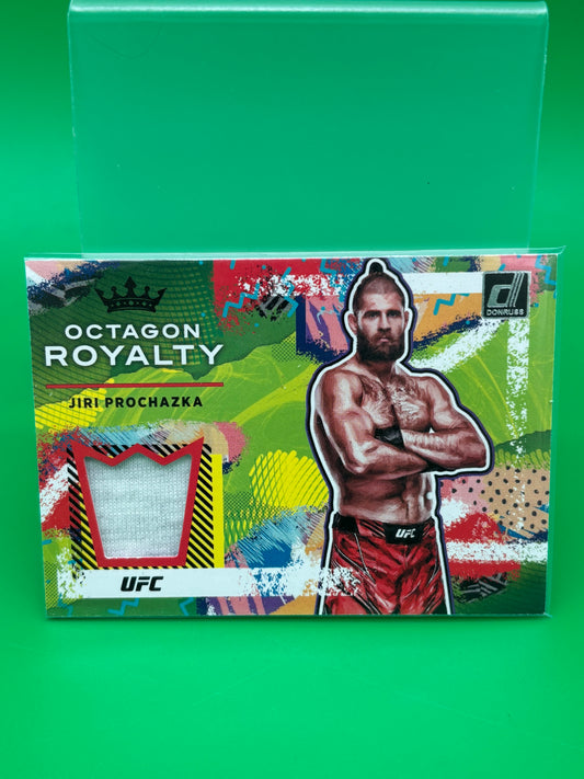 2022 Panini Donruss UFC Octagon Royalty Relic Jiri Prochazka #OR-JPZ Fighter Worn