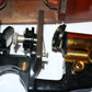 Vintage Brass Spencer Microscope ALOE Co. No. 75659 c.1922 w/ Extra Optics & Wood Case