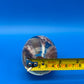 Vintage Murano Glass Paperweights Lot of 2 Millefiori Mushroom Made in Italy