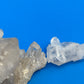 Natural Clear Quartz Crystal Cluster Lot 8 Mineral Specimens Points Matrix Raw
