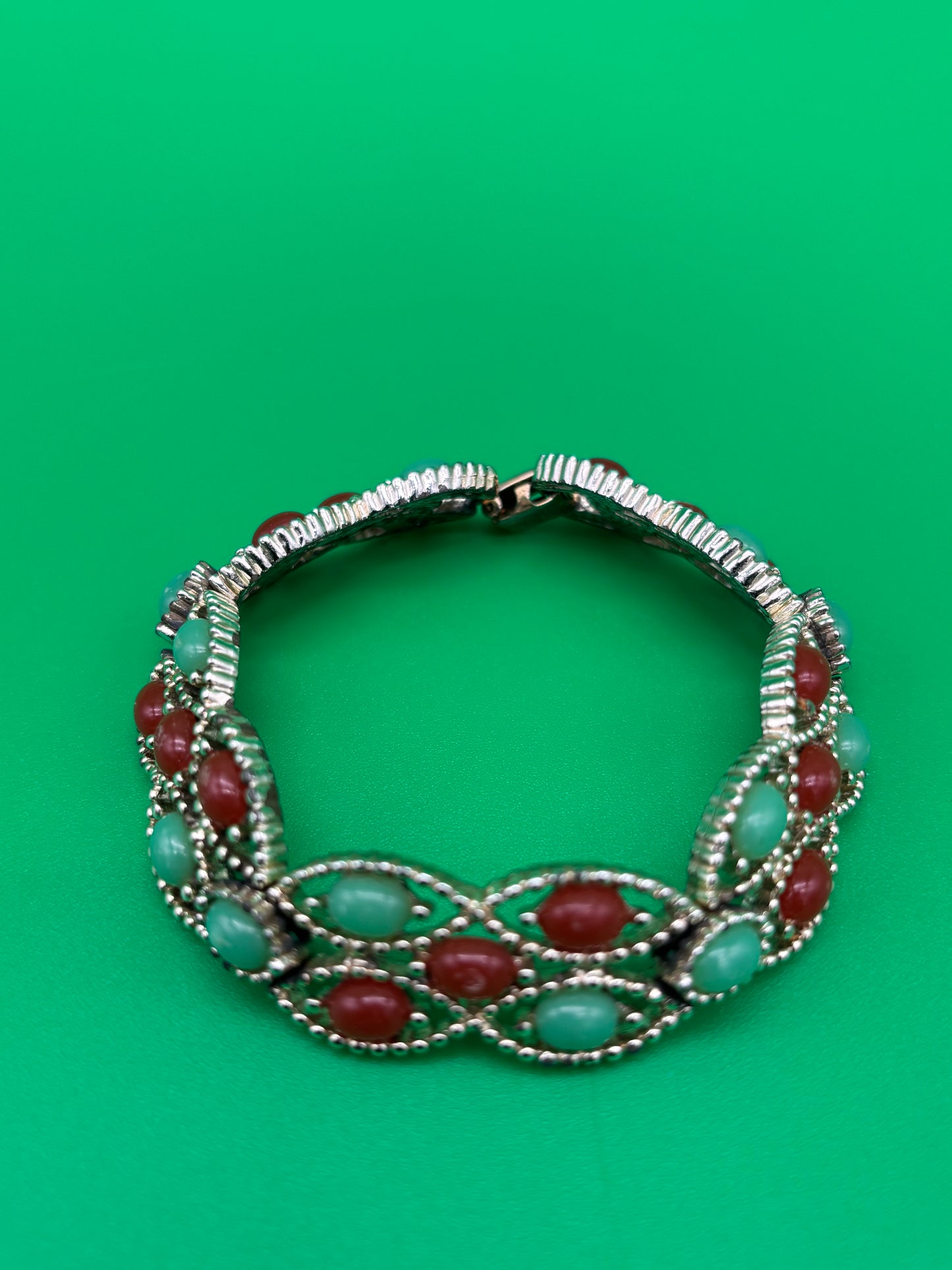 Vintage MCM Signed Sarah COV 7.5" Bracelet