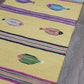 Handmade Turkish Kilim Rug 3x5 ft Bohemian Fish Design “Tree of Life” Flatweave