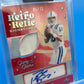 2025 Leaf Glory Of The Game Peyton Manning Retro 5/15 Auto Jersey Card Colts