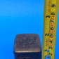 Antique Japanese Meiji Mixed Metal Bronze Brass Trinket Box Bird Flowers