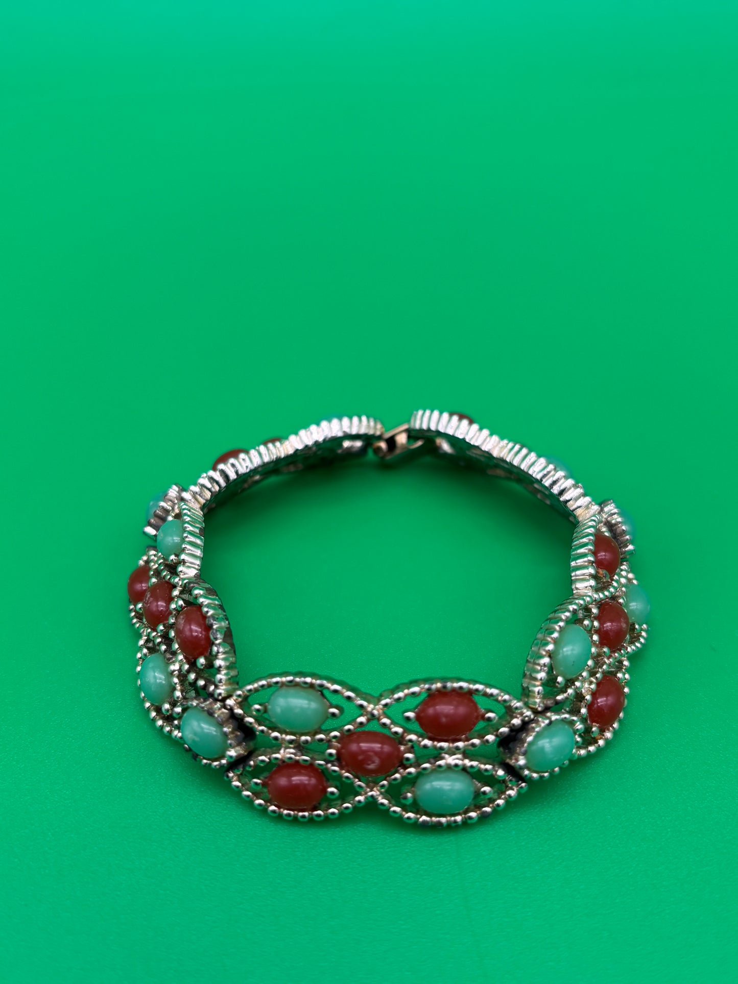 Vintage MCM Signed Sarah COV 7.5" Bracelet