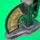 Antique “The GEM” U.S. Postal Letter Scale Desk Office Cast Iron c1910s Parcel Post Rate Chart