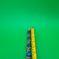 Vintage Unsigned Selro / Selini Style Blue Glass Rhinestone Statement Bracelet