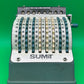 Vintage SUMIT Manual Adding Machine Calculator w/ Original Box Directions Pearl NY