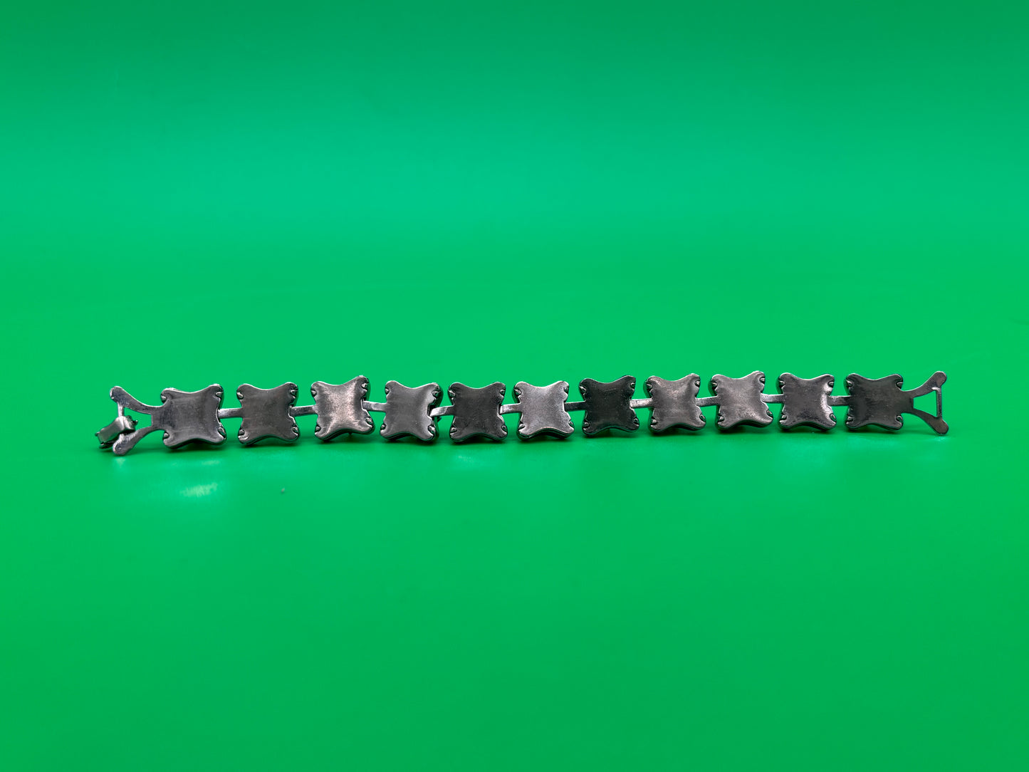 Vintage MCM High End Turquoise Tone 7" Bracelet