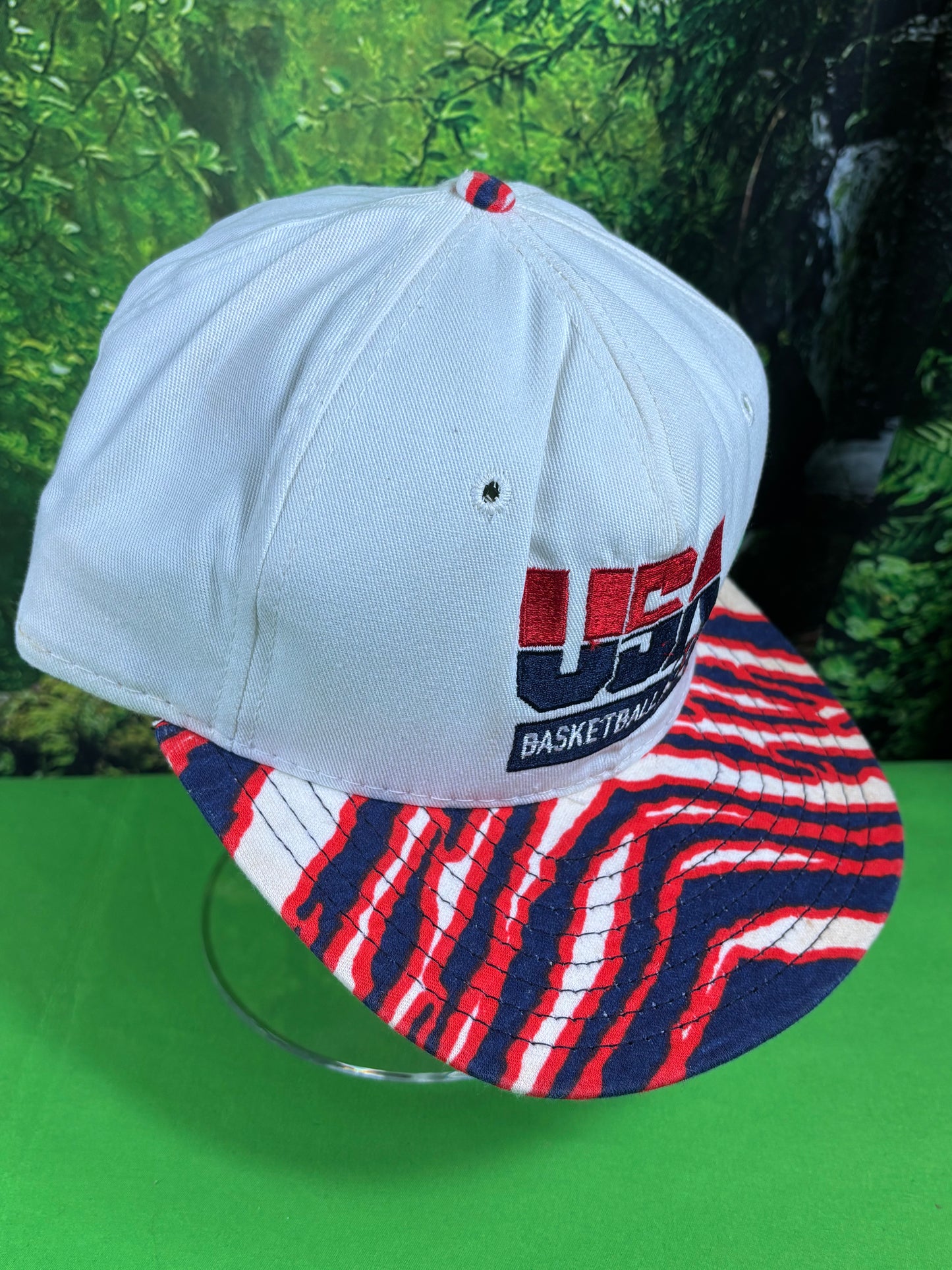 Vintage 1992 USA Team Basketball #33 Celtics Hat