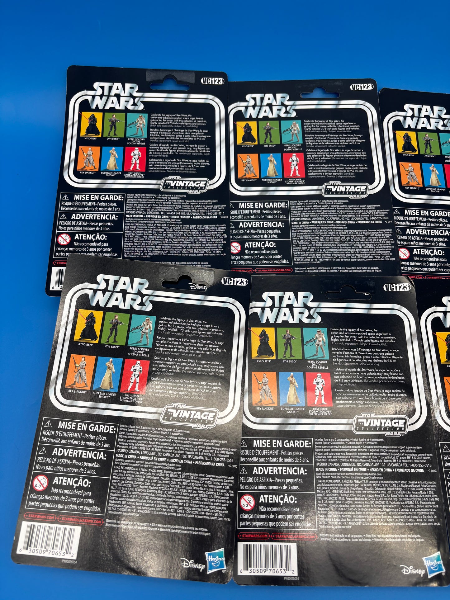 Star Wars Vintage Collection VC123 Mimban Stormtrooper Lot of 8 New Damaged Cards