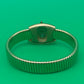 Vintage Napier Silver Tone Stretch Bracelet Geometric Modernist Expansion Rare