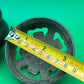 Chinese Bronze Copper Tripod Incense Burner Censer Pierced Lid Xuan Marked 4”