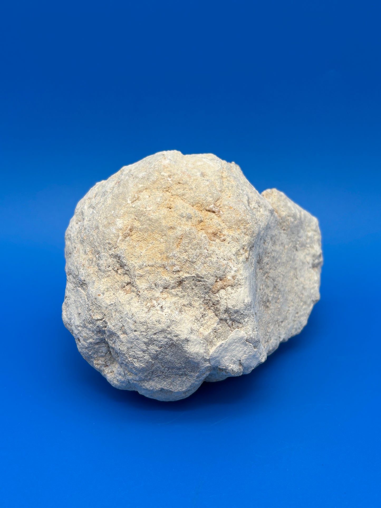 Natural White Quartz Crystal Geode Cave Druzy Mineral Specimen 4.25” Display