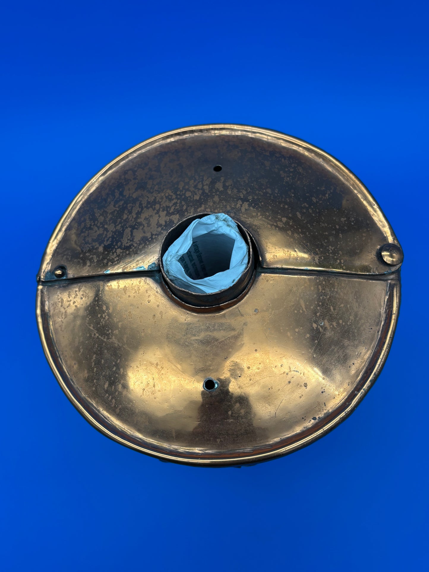 Rare Antique Heavy Solid Copper Tea Samovar - Turkish - Tea Boiler w/Chimney