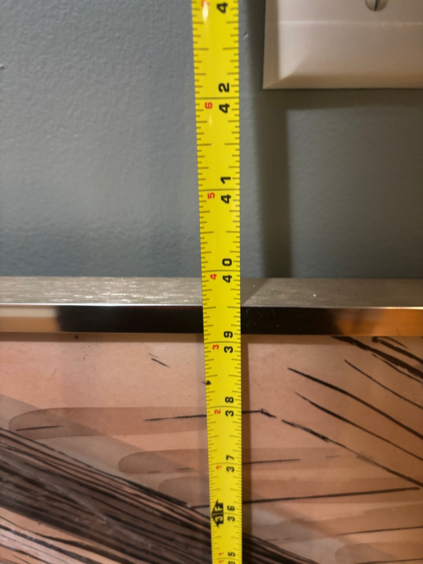 Vintage Antique Glass Frame Canvas Painting "Country Window" by Artist Alberto