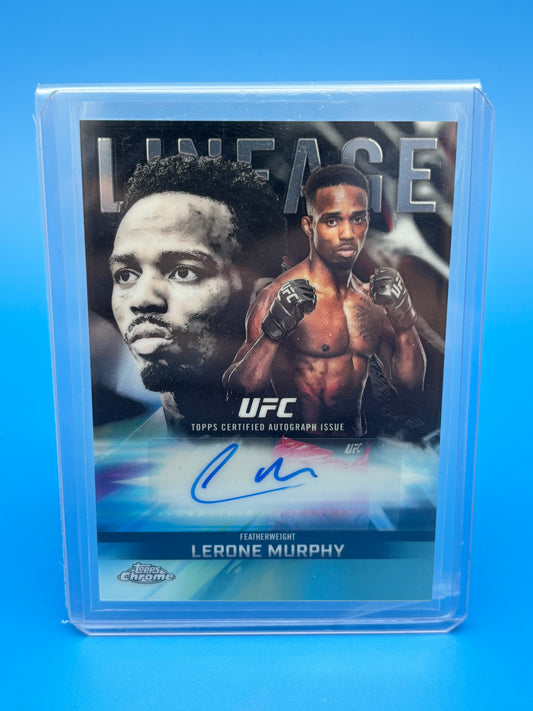 2026 Topps Chrome UFC Lerone Murphy Lineage Auto Autograph #CCA-LM
