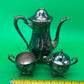Vintage Barker Ellis England Silverplate 3-Piece Coffee / Tea Service