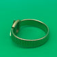 Vintage Napier Silver Tone Stretch Bracelet Geometric Modernist Expansion Rare