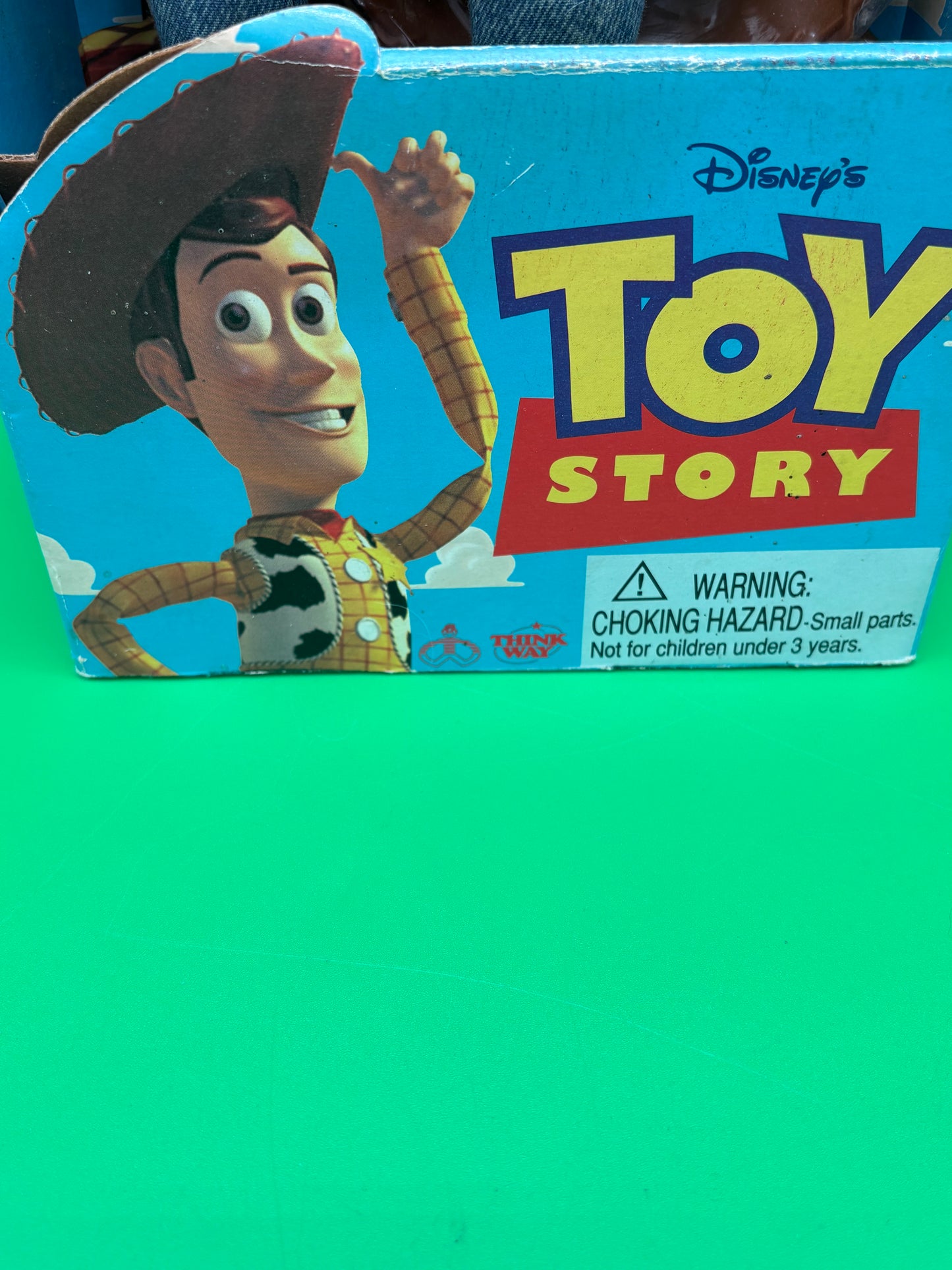 Original 1995 Thinkway Toys Pull-String Talking Woody from Disney Pixar’s Toy Story.