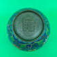 Chinese Cloisonne Enamel Copper Incense Burner Censer Qianlong Mark Floral