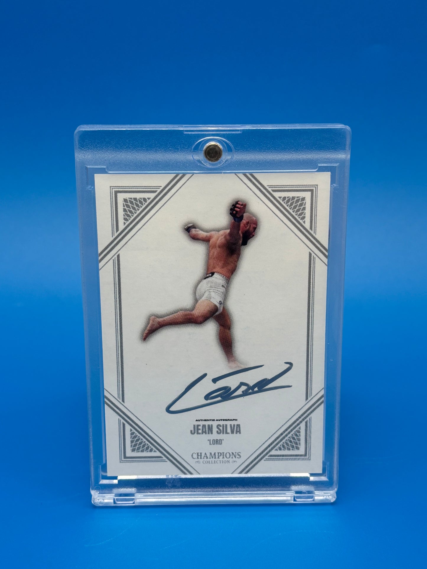 Jean Silva Lord Champions Collection Authentic Autograph Card JS-A UFC MMA Auto