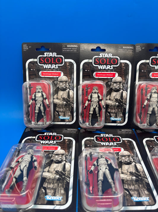 Star Wars Vintage Collection VC123 Mimban Stormtrooper Lot of 8 New Damaged Cards