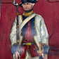 E Gorman Signed Revolutionary War Yorktown 1781 French Regiment Wood Plaques