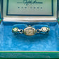 Vintage Bulova Ladies Art Deco Watch Speidel Bracelet Fifth Avenue Box Untested
