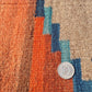 Rare Hand Knotted Vintage South American Kilim Kilm Wool Area Rug 3.3 x 1.10 Ft