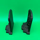 Vintage Heavy Metal Abraham Lincoln Bookends Pair Civil War Era Style