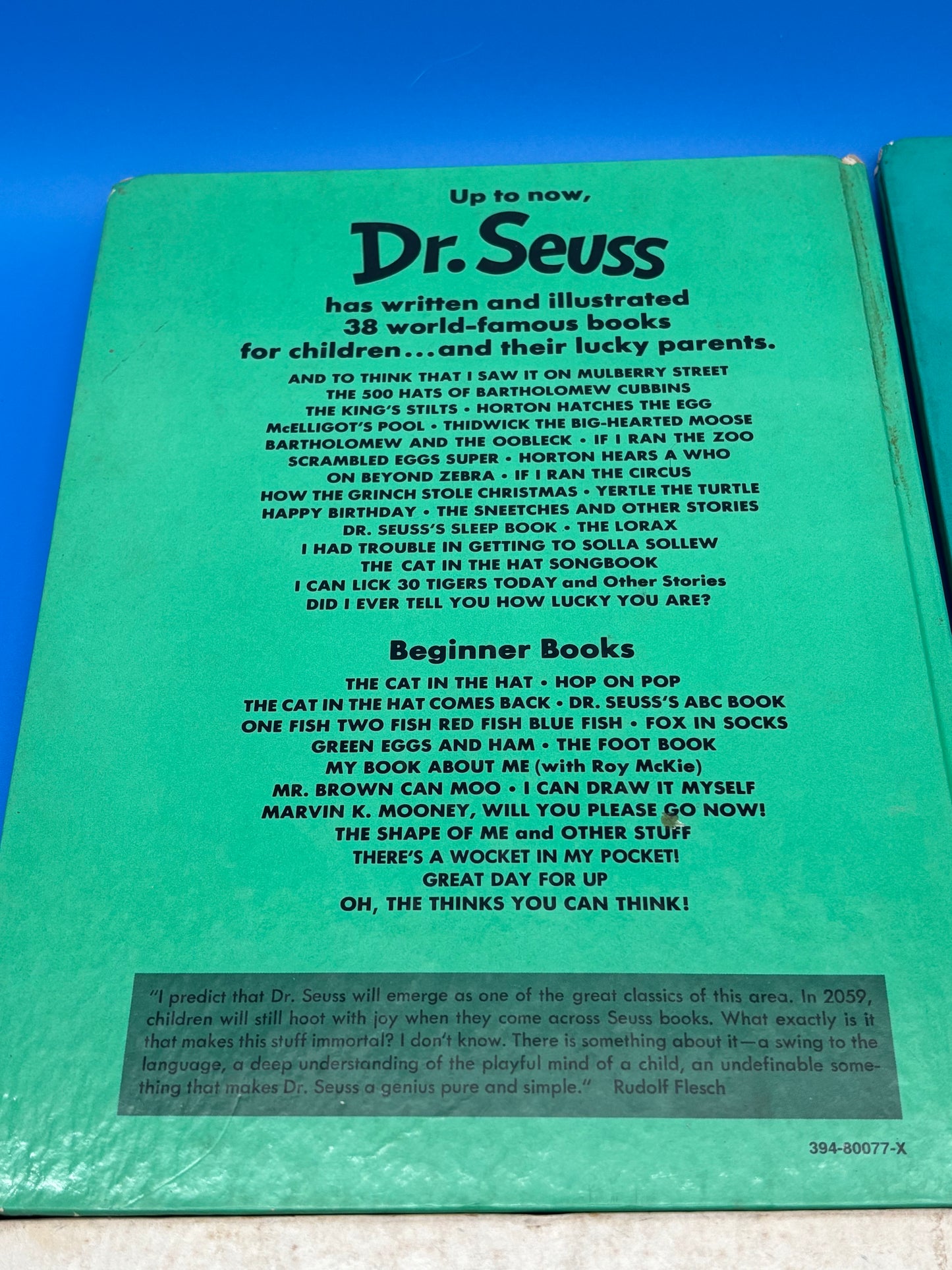 Vintage Dr. Seuss Hardcover Lot of 4 – Horton Hears a Who / Sleep Book / Thidwick / Horton Hatches (No DJ)
