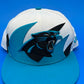 Vintage New Era 9Fifty NFL Carolina Panthers Shark Tooth Snapback Hat
