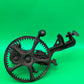 Antique Reading Hardware Co No. 78 Cast Iron Apple Peeler Parer Clamp Mount