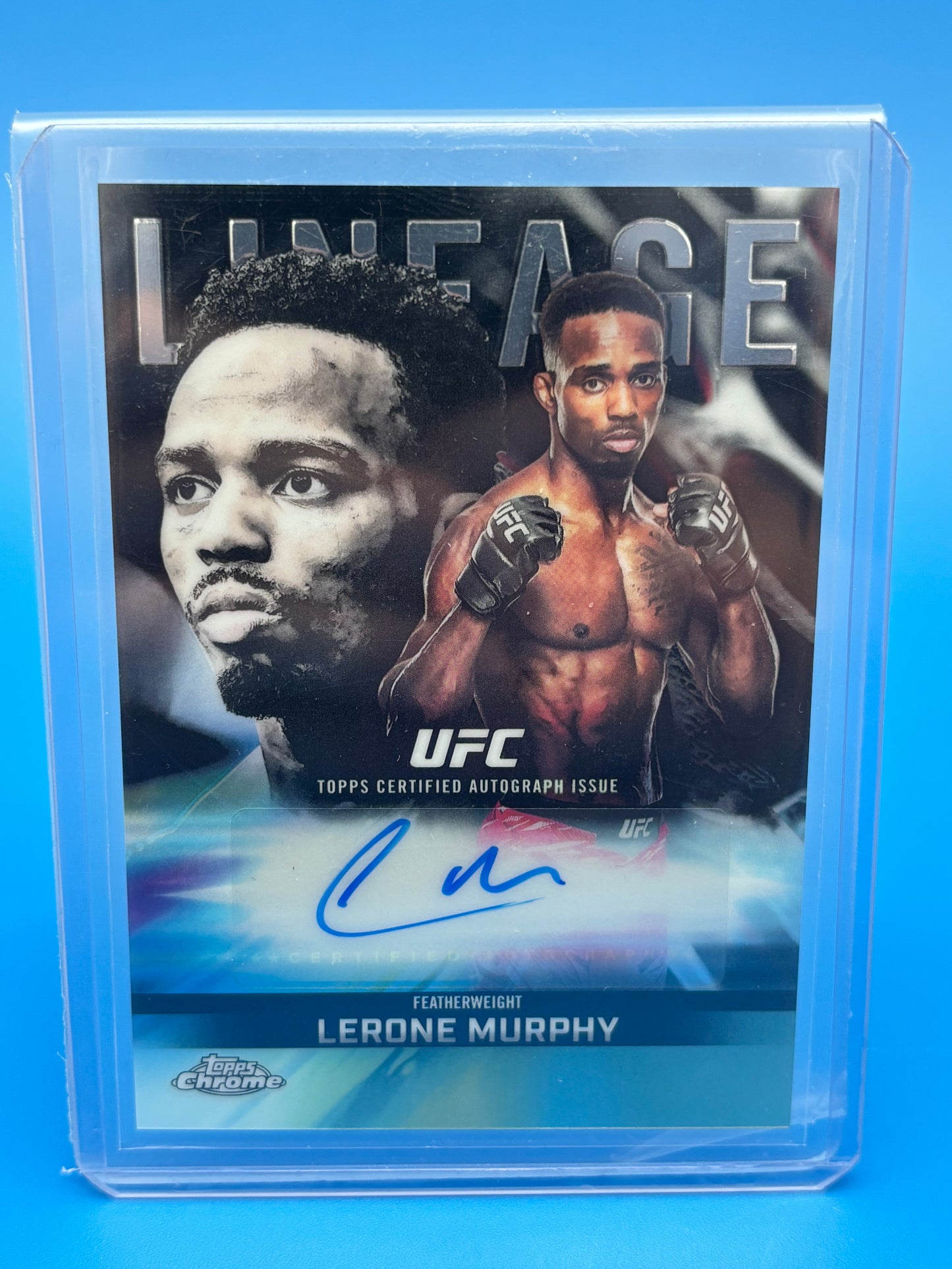 2026 Topps Chrome UFC Lerone Murphy Lineage Auto Autograph #CCA-LM