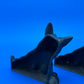 Antique Pair Black Wrought Cast Iron Scottie Dog Bookends