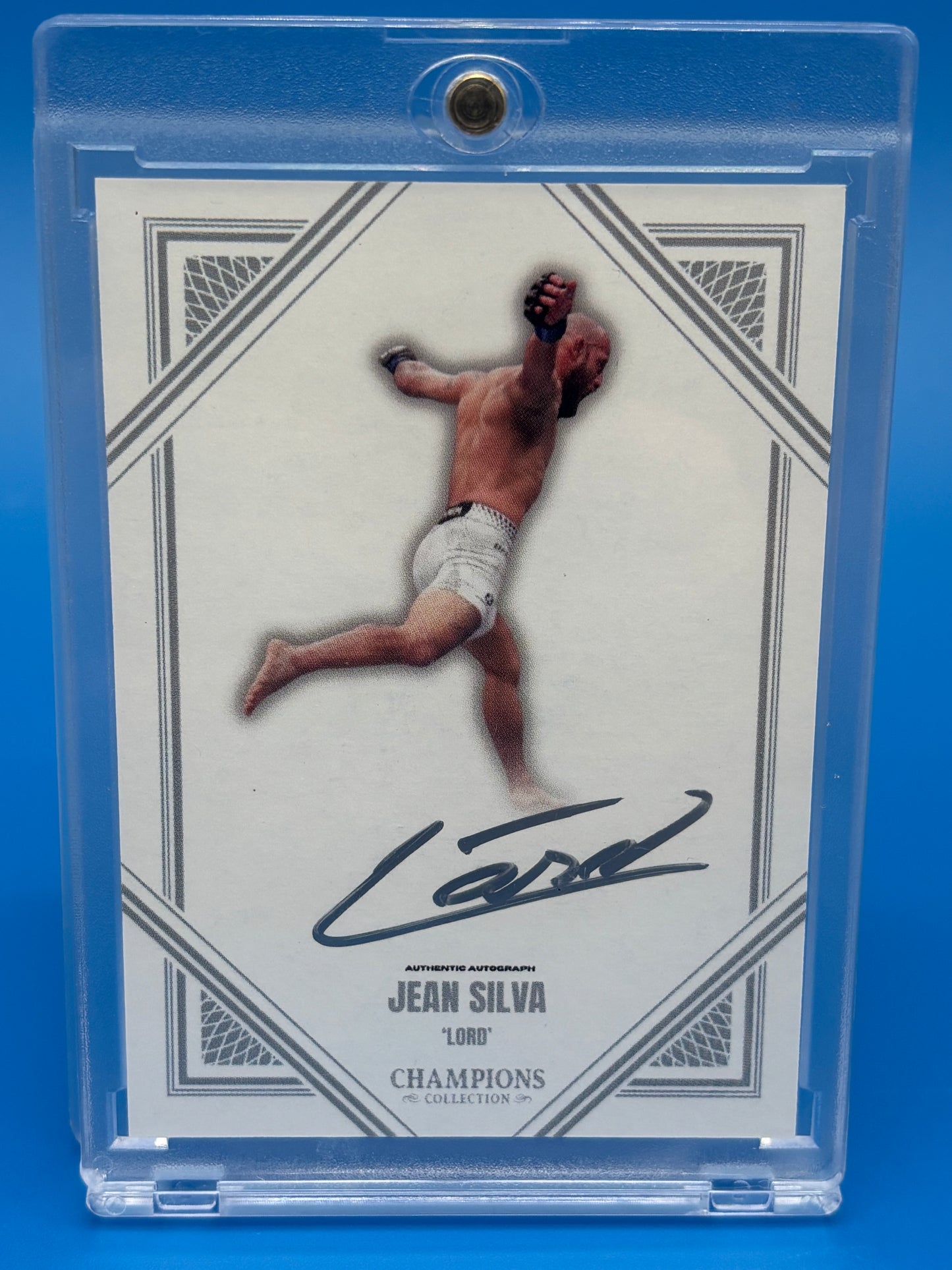 Jean Silva Lord Champions Collection Authentic Autograph Card JS-A UFC MMA Auto
