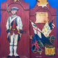 E Gorman Signed Revolutionary War Yorktown 1781 French Regiment Wood Plaques