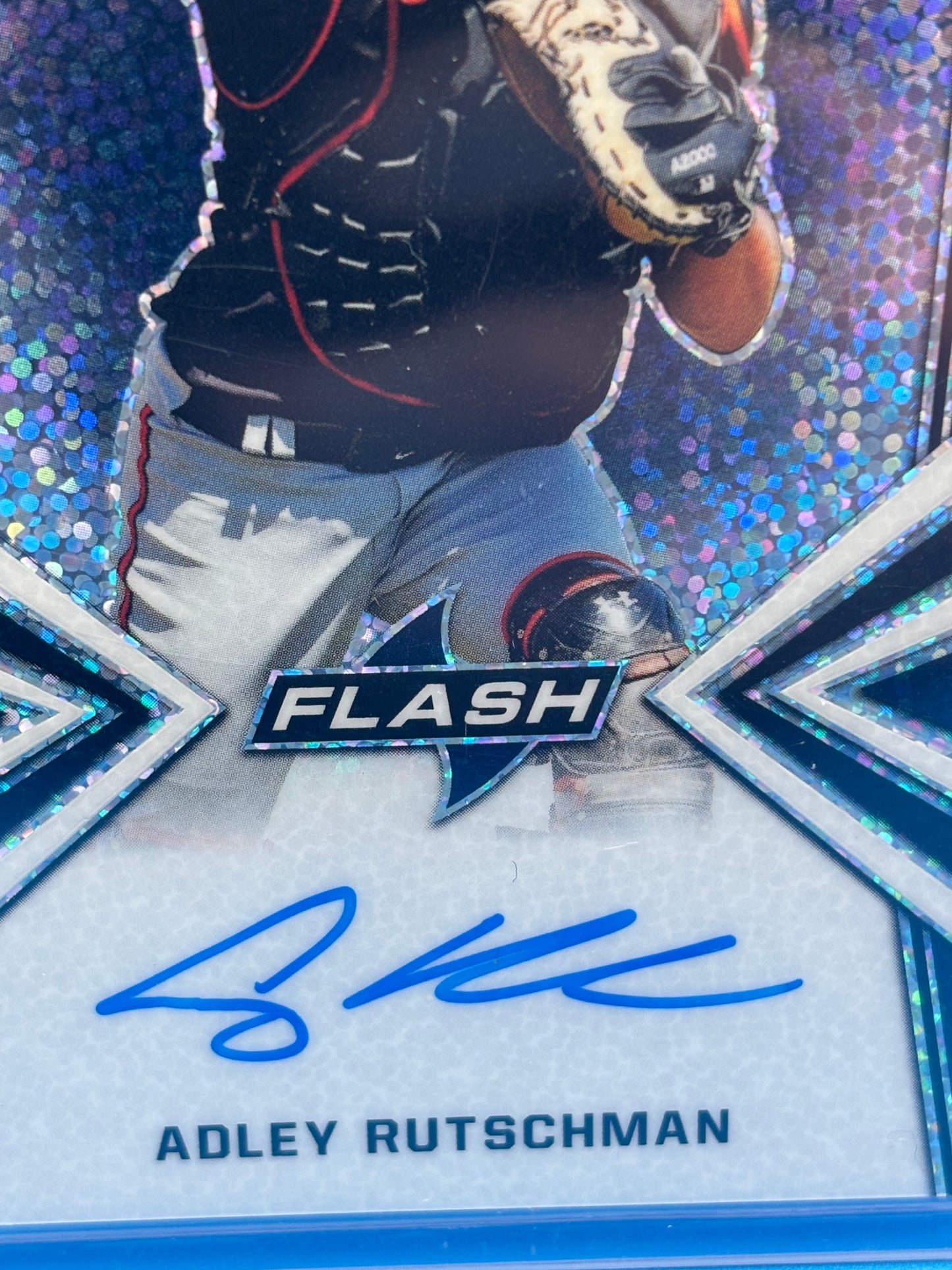 Adley Rutschman 2021 Leaf Flash Auto /50 BA-AR1 Orioles Rookie RC Autograph