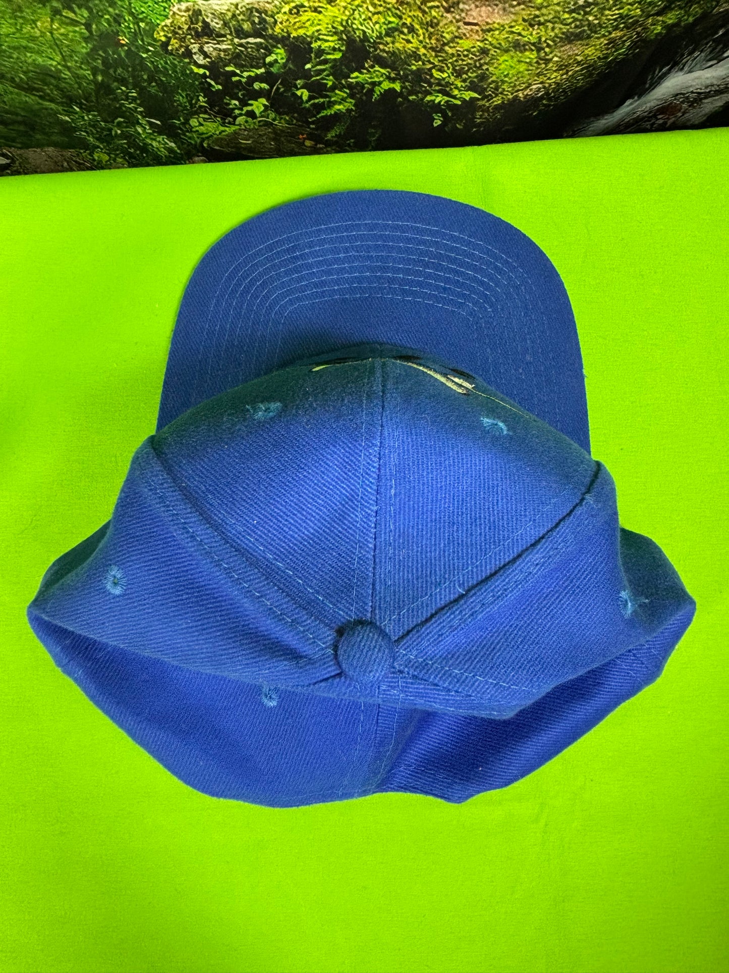 Vintage 90s Boeing 777 Embroidered Adjustable Blue Hat