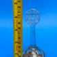Antique 1920s DON’T PARK HERE Glass Candy Jar Container Metal Lid USA Novelty Advertising
