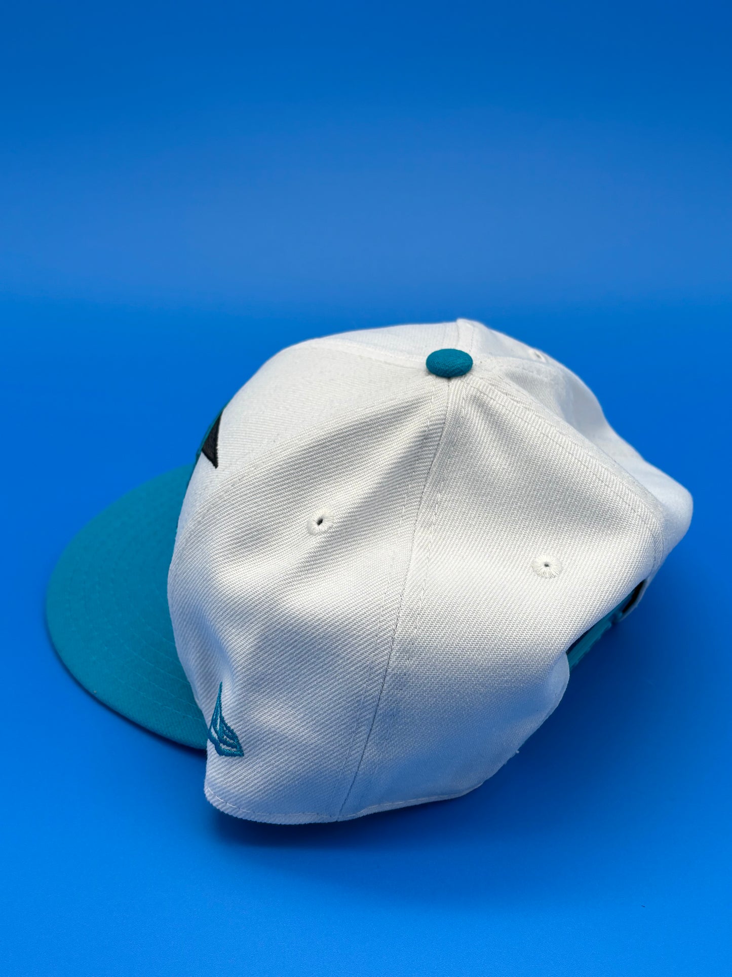 Vintage New Era 9Fifty NFL Carolina Panthers Shark Tooth Snapback Hat