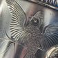 Antique Pairpoint Quadruple Plate Victorian Tilting Ice Water Pitcher & Stand Bird Grape 1826½